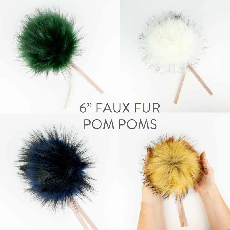 Twice Sheared Sheep Faux Pom Pom