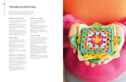 The Granny Square Crochet Bible: Everything you need to know about how to crochet granny squares by Lynne Rowe