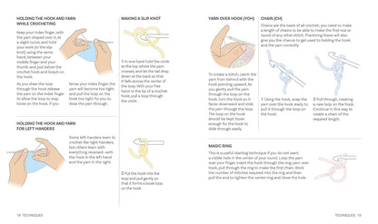 Granny Square and Crochet Motif Card and Book Set: 50 cards and a 64-page book: Patterns for flowers, leaves, and more by Melody Griffiths