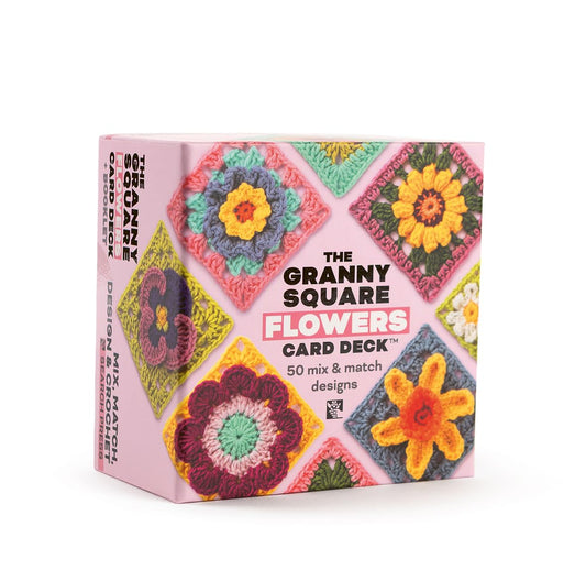 The Granny Square Flowers Card Deck: 50 Mix and Match Designs by Claire Montgomerie