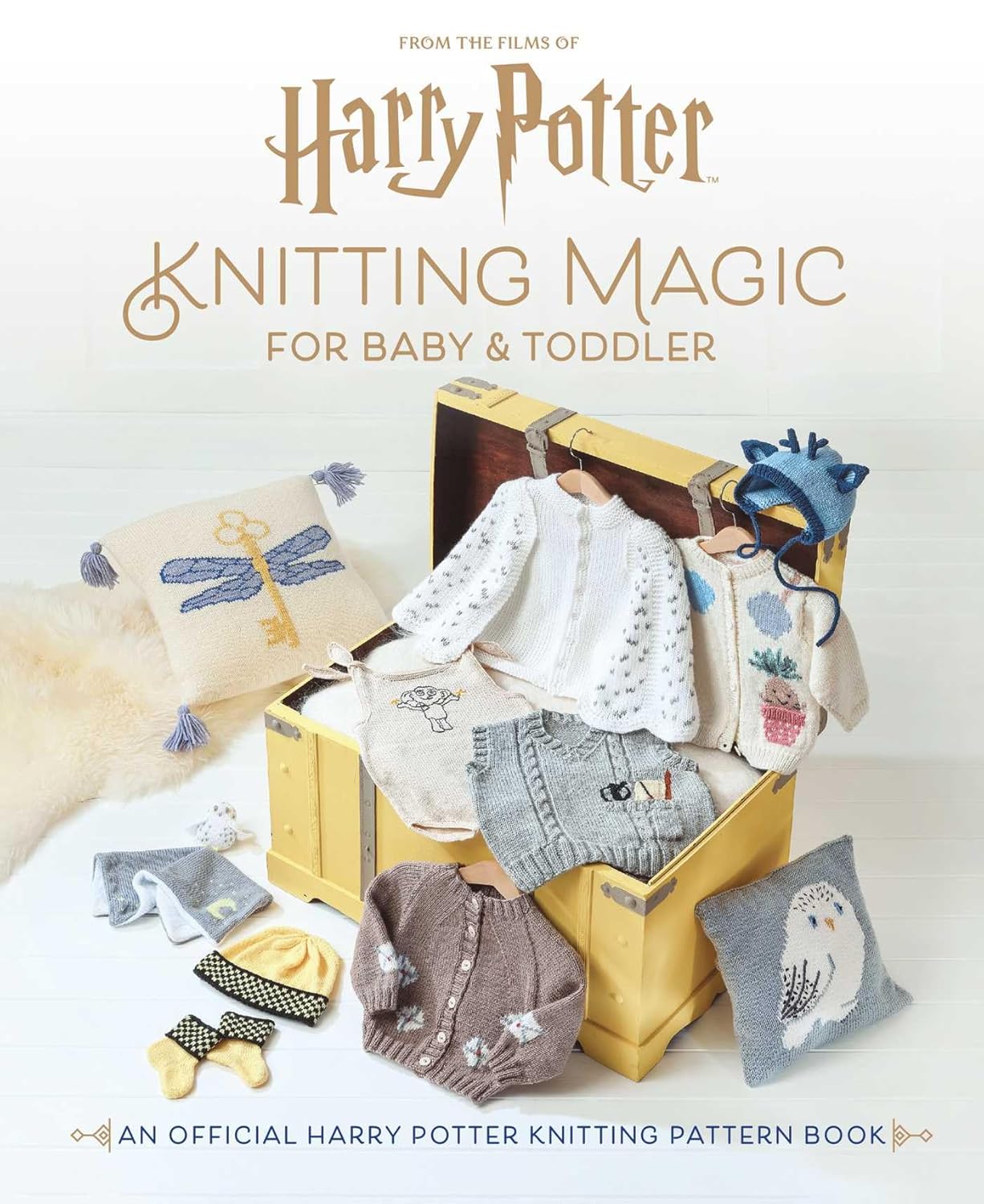 Harry Potter: Knitting Magic for Baby and Toddler: An Official Harry Potter Knitting Pattern Book by Julie Brooke