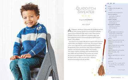 Harry Potter: Knitting Magic for Baby and Toddler: An Official Harry Potter Knitting Pattern Book by Julie Brooke