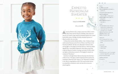 Harry Potter: Knitting Magic for Baby and Toddler: An Official Harry Potter Knitting Pattern Book by Julie Brooke