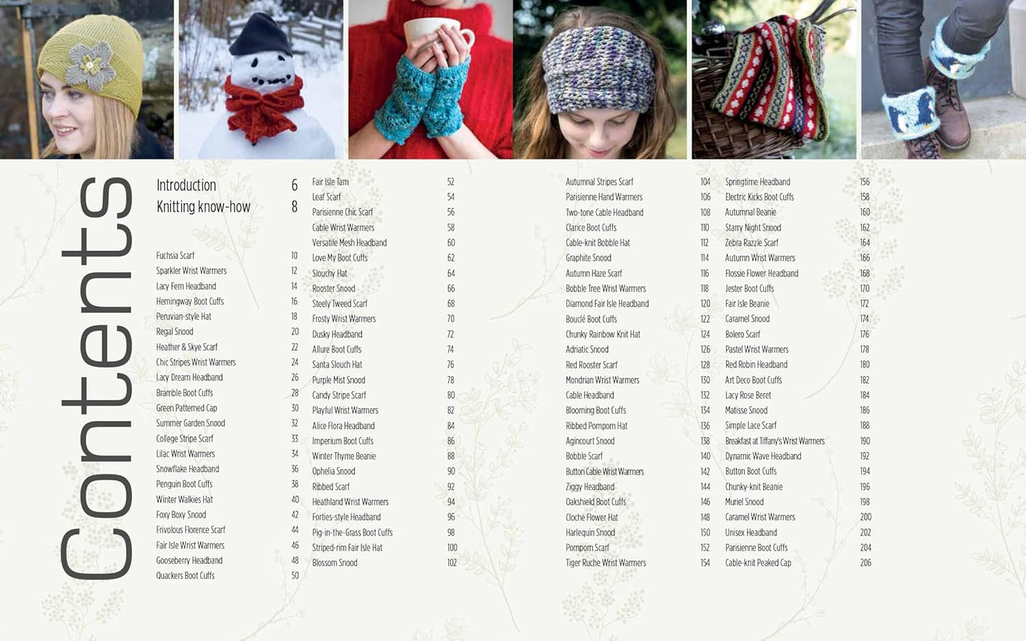 Head-to-Toe Winter Knits: 100 Quick and Easy Knitting Projects For The Winter Season by Monica Russel
