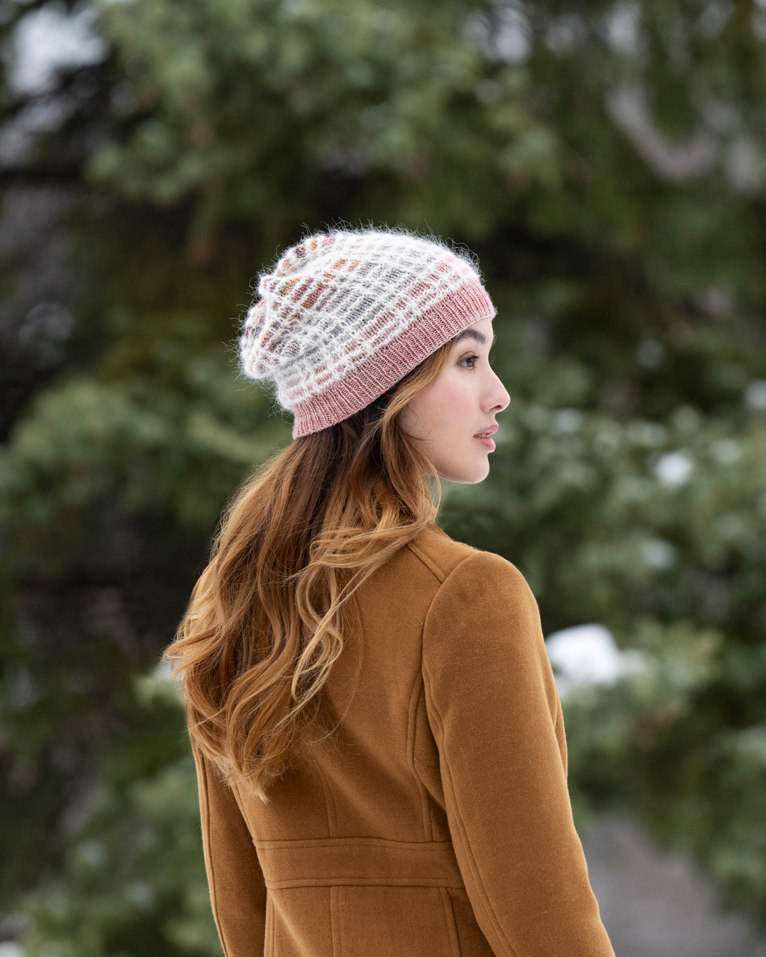 Entramado Cowl & Hat Kit from Malabrigo & Blue Sky Fibers