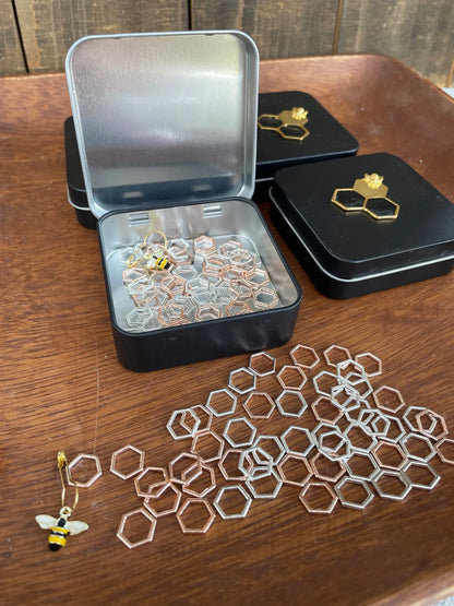 Sarabee's Honeycomb Stitch Markers