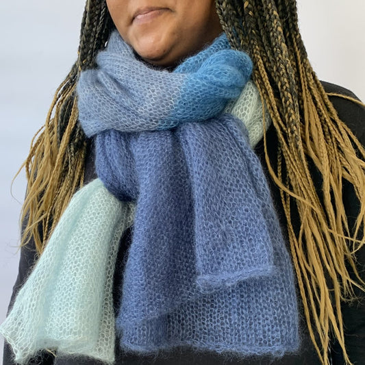 cowgirlblues Cobweb Kidsilk Shawl Knit Kit