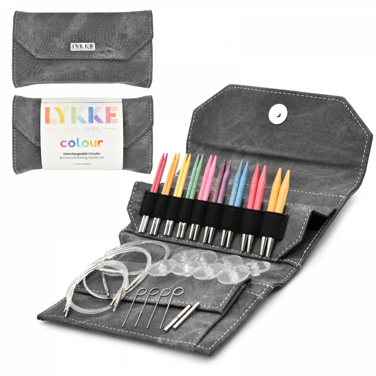 Lykke Colour Interchangeable Knitting Needle Set