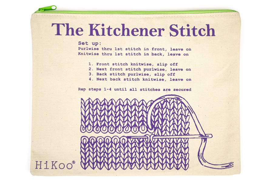 The Kitchener Stitch Pouch