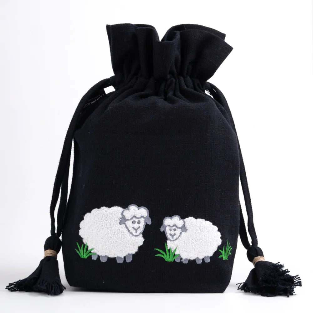 Lantern Moon Meadow Drawsgring Bag