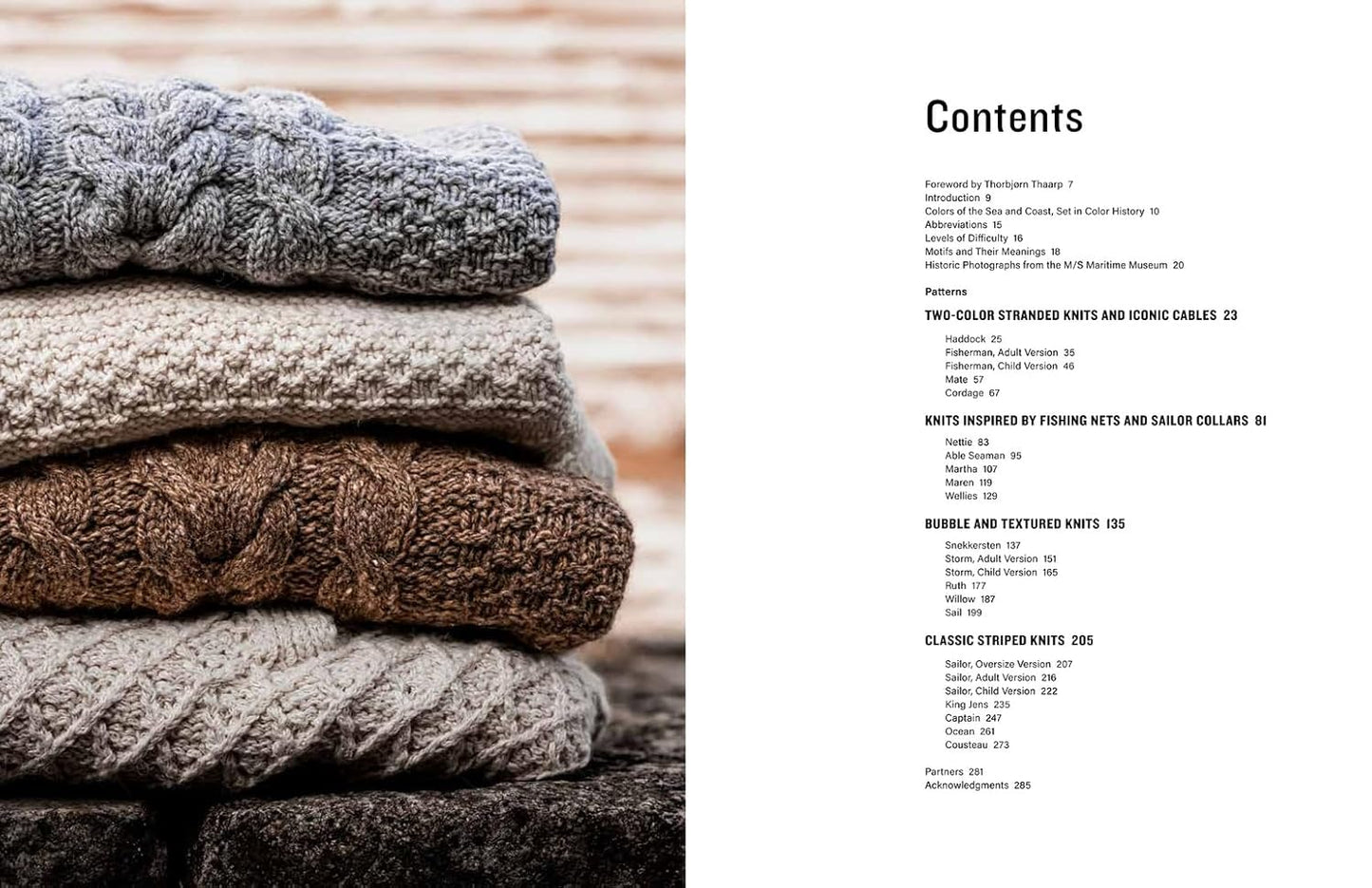 Nordic Sailors' & Fishermen’s Sweaters by Lottie Rahbek and Gitte Verner Jensen