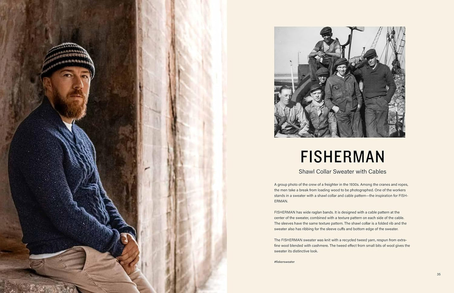 Nordic Sailors' & Fishermen’s Sweaters by Lottie Rahbek and Gitte Verner Jensen