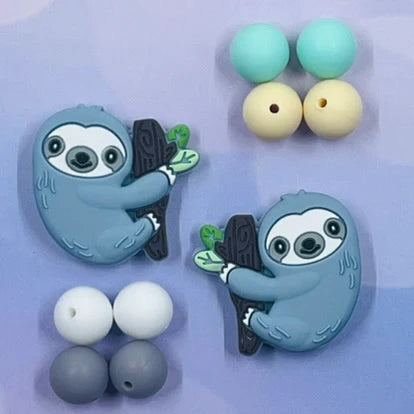 Blue Sloth Needle Topper from Coley