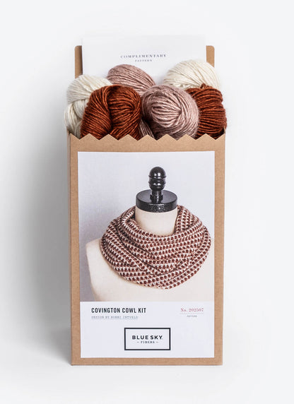 Covington Cowl Kit (Crochet) from Blue Sky Fibers
