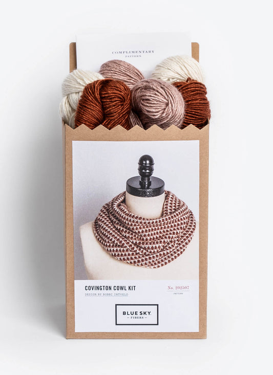 Covington Cowl Kit (Crochet) from Blue Sky Fibers