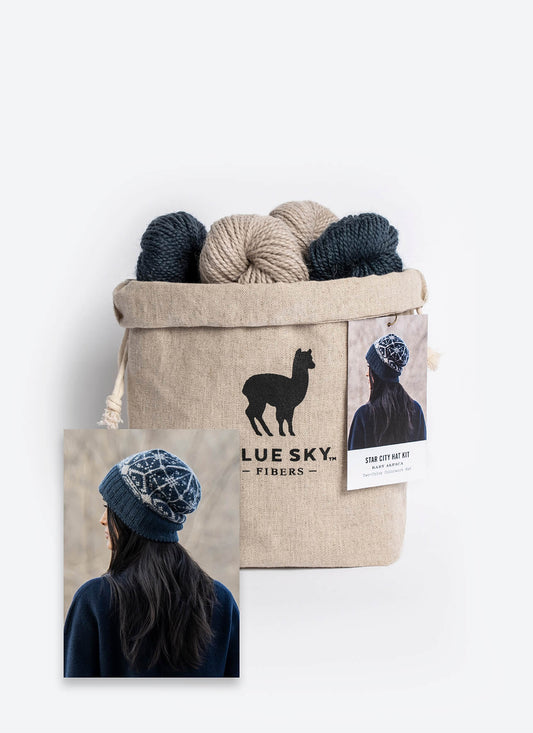 Star City Hat from Blue Sky Fibers