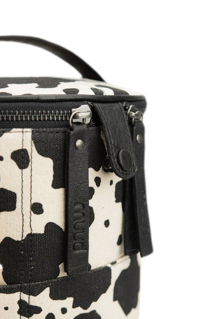 Saturn Canvas Cow Print Project Bag from muud