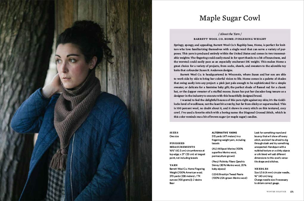 Seasonal Slow Knitting: Thoughtful Projects for a Handmade Year from Hannah Thiessen