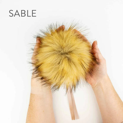 Twice Sheared Sheep Faux Pom Pom