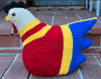 Class:  Emotional Support Chicken (Crochet Version)