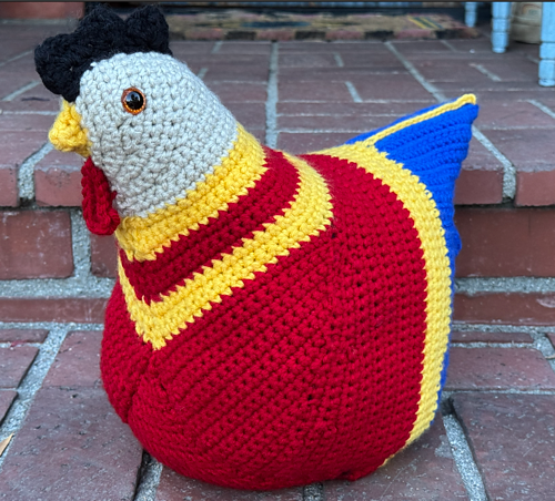 Class:  Emotional Support Chicken (Crochet Version)