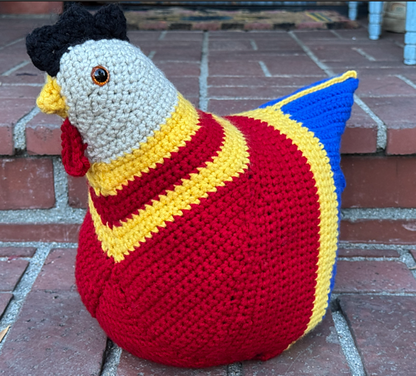 Class:  Emotional Support Chicken (Crochet Version)