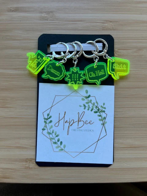 Stitch Markers from HapBee