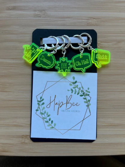 Stitch Markers from HapBee