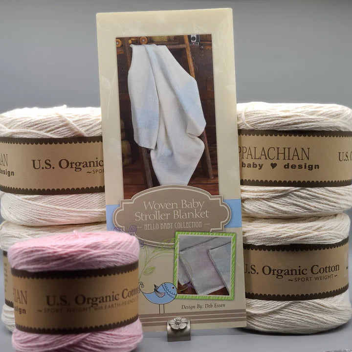 Woven Baby Stroller Blanket Kit from Appalachian Baby Design