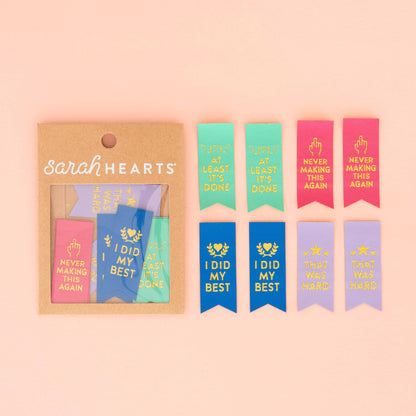 Labels by Sarah Hearts