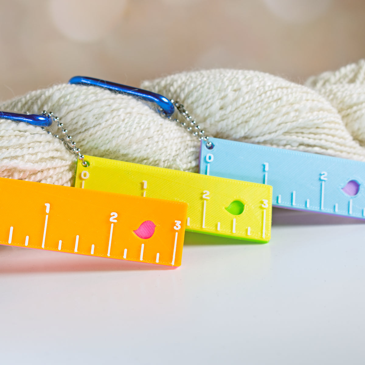Portable 3-inch Ruler