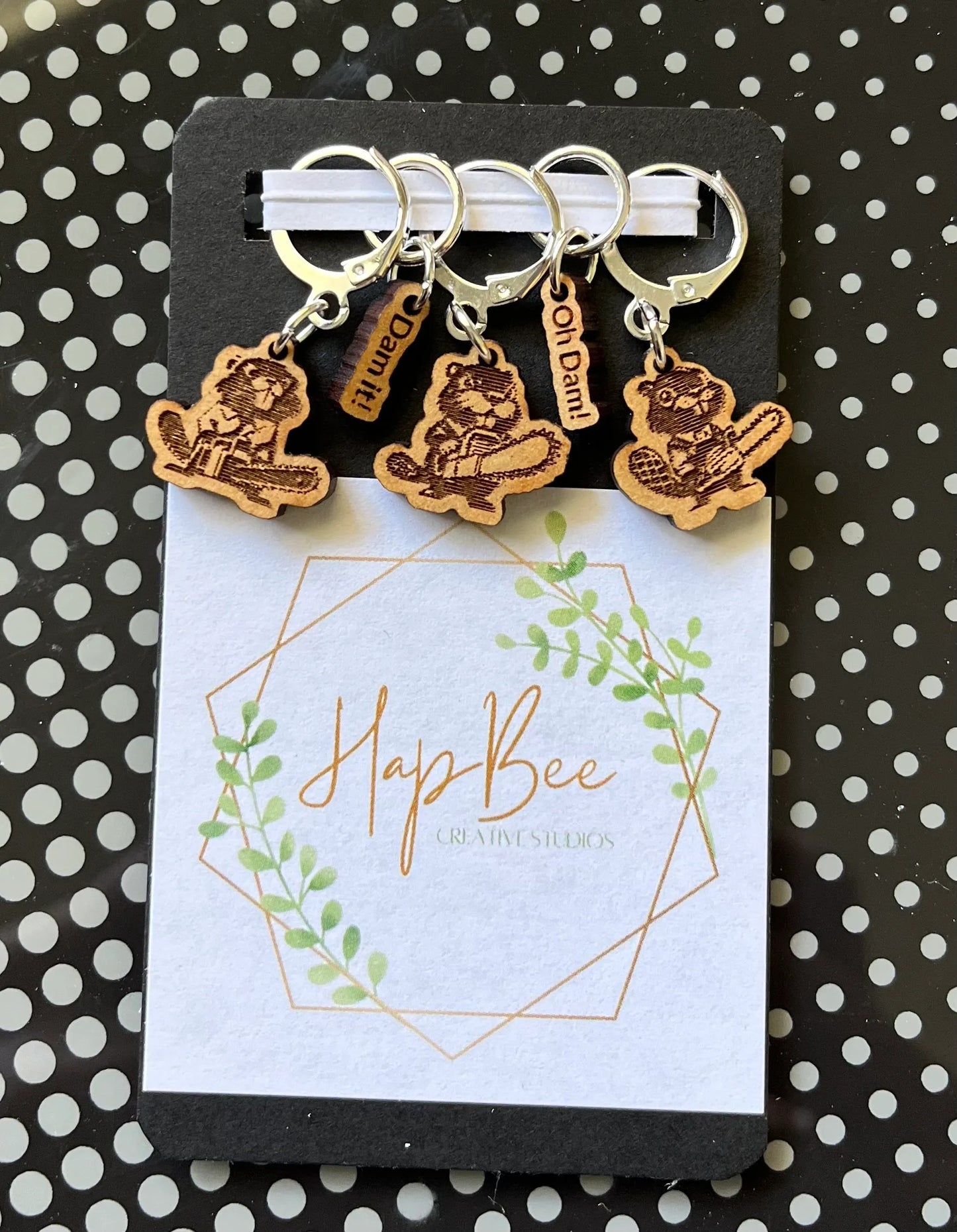 Stitch Markers from HapBee