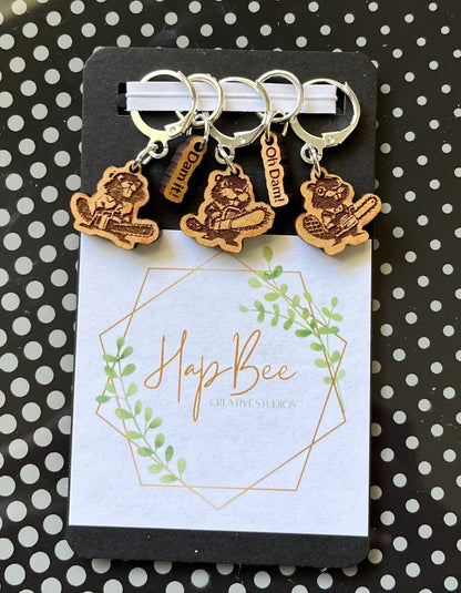 Stitch Markers from HapBee