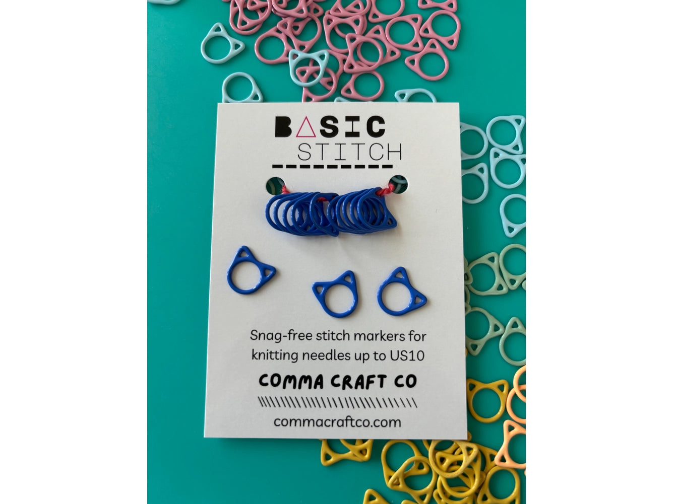 Basic Stitch Markers from Comma Craft Co