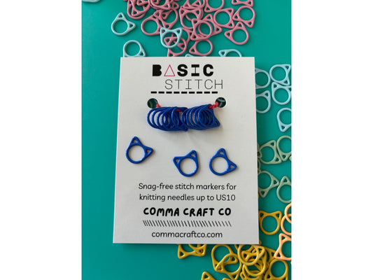 Basic Stitch Markers from Comma Craft Co