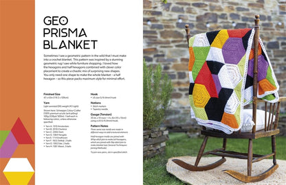 Crochet Modular Blankets: 18 mixed motif designs that play with shape and scale by Rachele Carmona