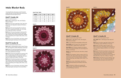 Crochet Modular Blankets: 18 mixed motif designs that play with shape and scale by Rachele Carmona