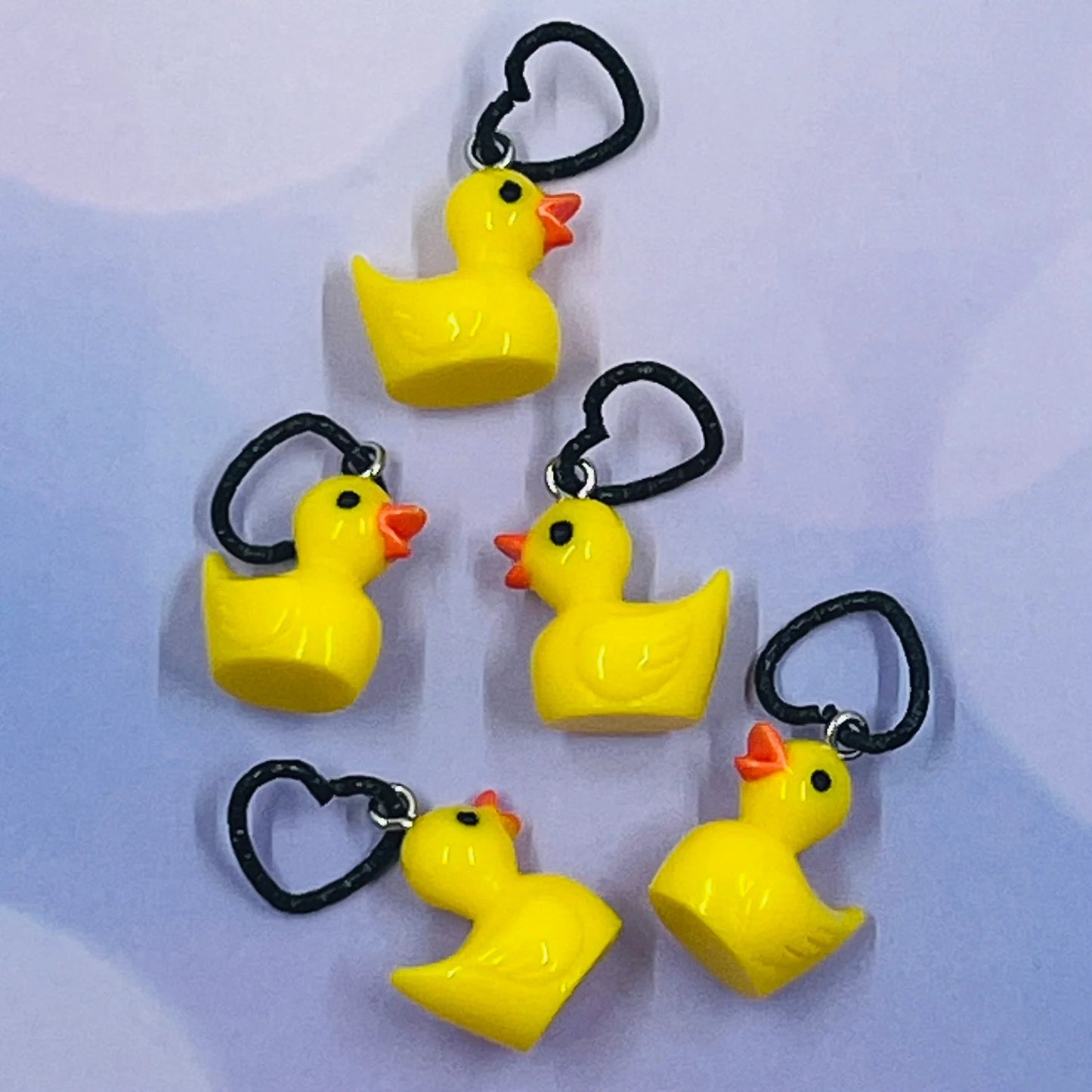 Coley Stitch Markers Ducks 5 Pc