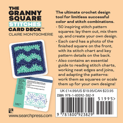 The Granny Square Stitches Card Deck: 50 Mix and Match Designs by Claire Montgomerie