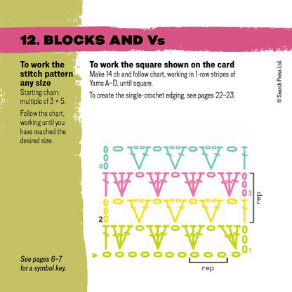 The Granny Square Stitches Card Deck: 50 Mix and Match Designs by Claire Montgomerie