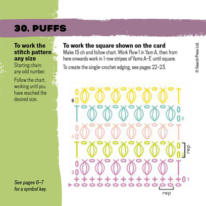 The Granny Square Stitches Card Deck: 50 Mix and Match Designs by Claire Montgomerie