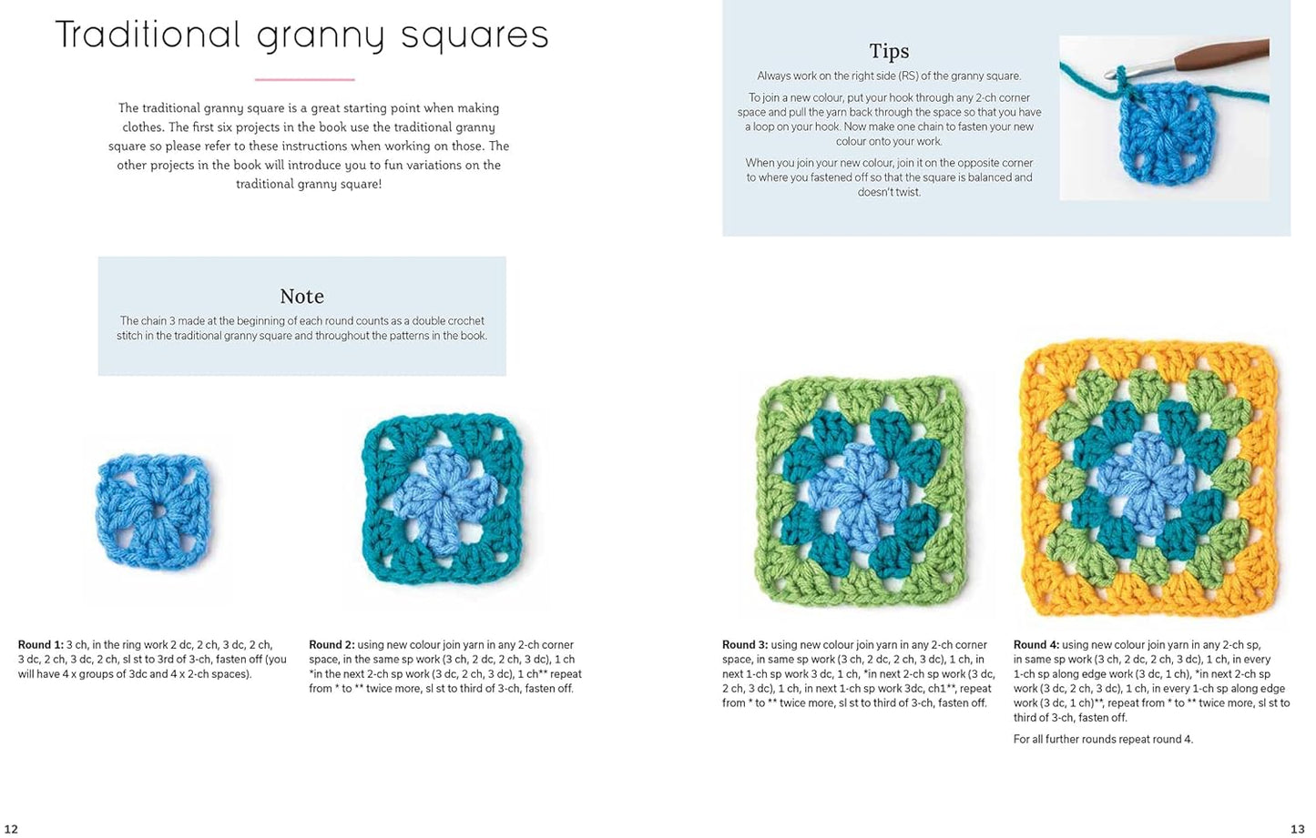 My Granny Square Wardrobe: Stunning designs to crochet and wear by Sam Sabido