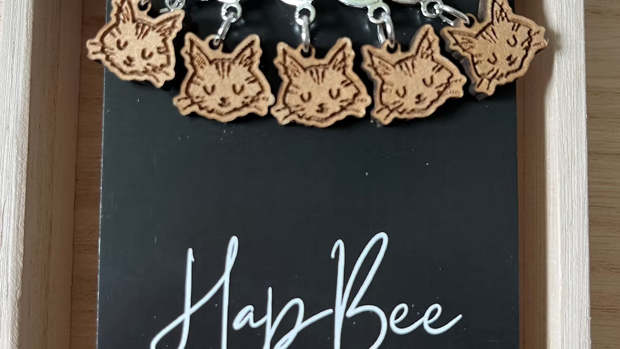 Stitch Markers from HapBee