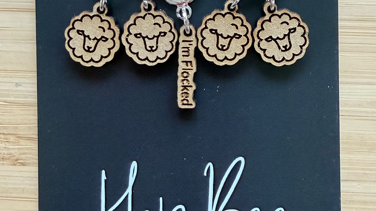 Stitch Markers from HapBee