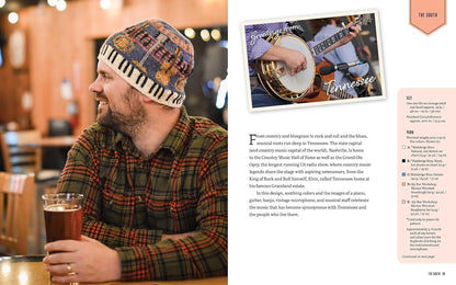 Knitting the U.S.A.: Fifty Easy-to-Follow Designs for Beautiful Beanies Inspired by Each State in America by Nancy Bates