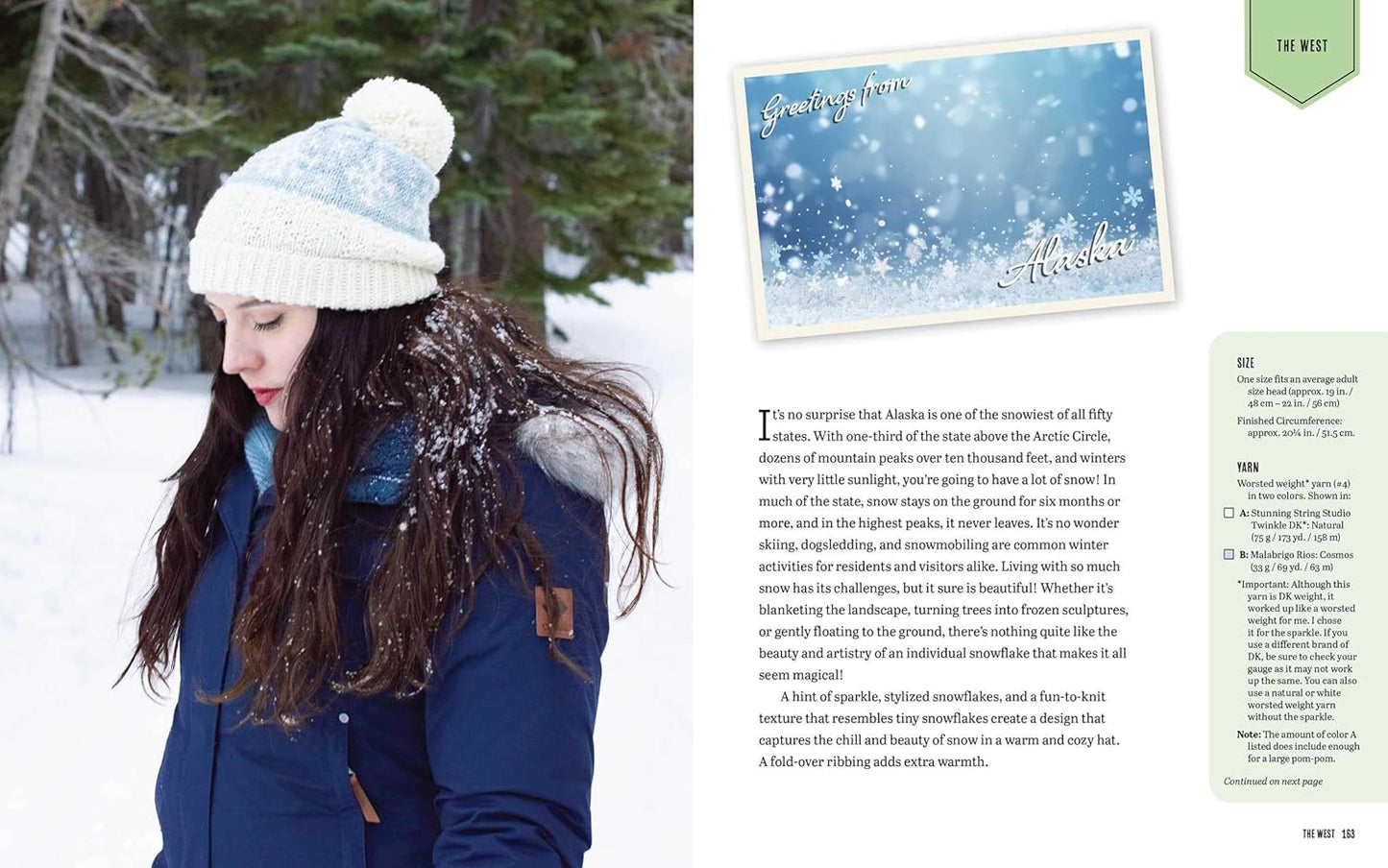 Knitting the U.S.A.: Fifty Easy-to-Follow Designs for Beautiful Beanies Inspired by Each State in America by Nancy Bates