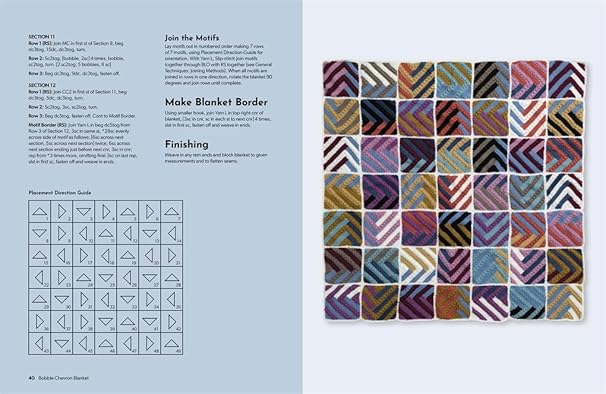 Crochet Modular Blankets: 18 mixed motif designs that play with shape and scale by Rachele Carmona