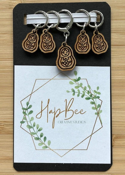 Stitch Markers from HapBee