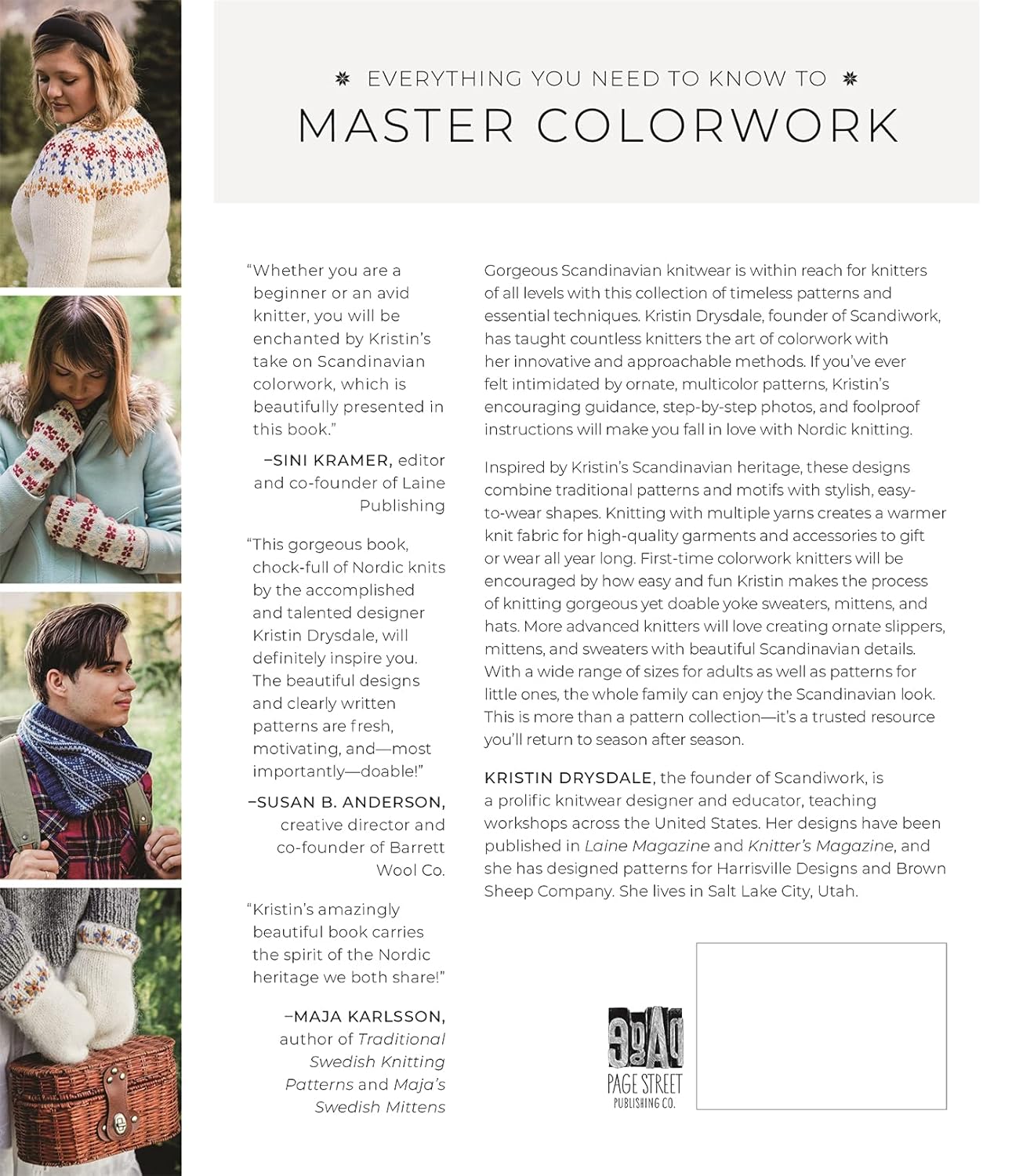 The Nordic Knitting Primer: A Step-by-Step Guide to Scandinavian Colorwork by Kristin Drysdale