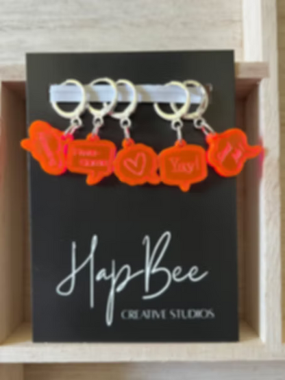Stitch Markers from HapBee